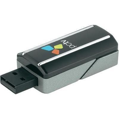 CLÉ USB TUNER DVB-C, DVB-T, TV ANALOGIQUE, RADIO FM PCTV QUATROSTICK NANO (520E)