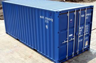 Container dry 6,05m 20ft - stockage chantier - dimensions 6m x 2,44m x 2,59m - poids 2 200kg_0