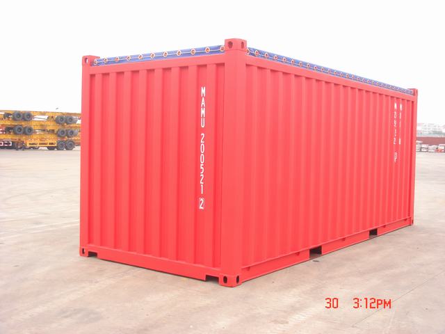 Container maritime - open top 20' pieds neuf
