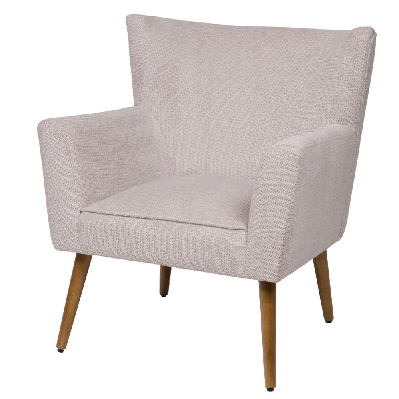 Fauteuil Léon beige -  Autre Tissu Amadeus 70.5x71.5 cm - beige 3520071977072_0
