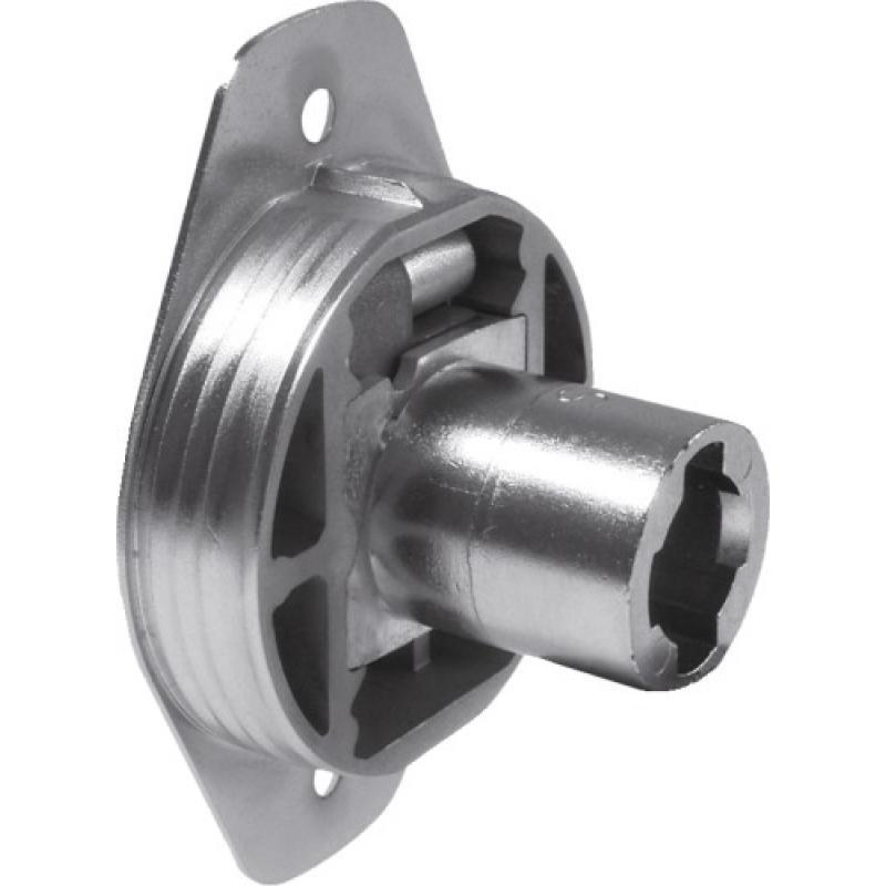 Kit de serrure de porte coulissante pour cylindre interchangeable z23 ø18 avec rosace et gache