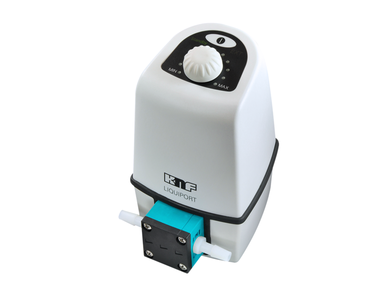 Pompe de laboratoire à membrane pour le transfert de liquides, débit: 0.2-1.3 l/min - LIQUIPORT® NF 100 S_0