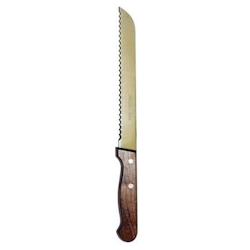 Sabatier Professionnel Couteau à pain inox manche palissandre Bunbiga 17 cm - 251734_0