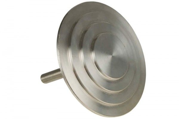 Secure - clou de voirie - Ø 120 mm - Ref. 101.10 - inox 304 passivé - finition poli-brillant_0