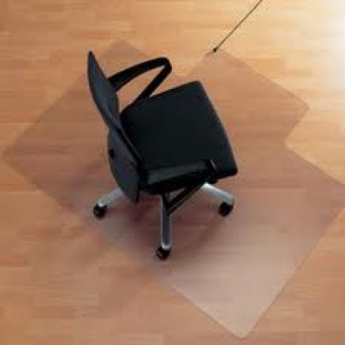 Tapis Ecogrip - Protège-sol en forme L - 1200 x 1500 mm - Polycarbonate recyclable, résistant et antidérapant_0