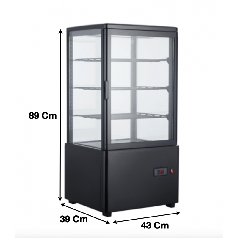 Vitrine réfrigérée de comptoir 68 L_0