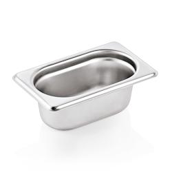 Bac GN 1/9 en Acier Chrome 0,6 L H 65 mm Was Germany - acier 4044925117081_0