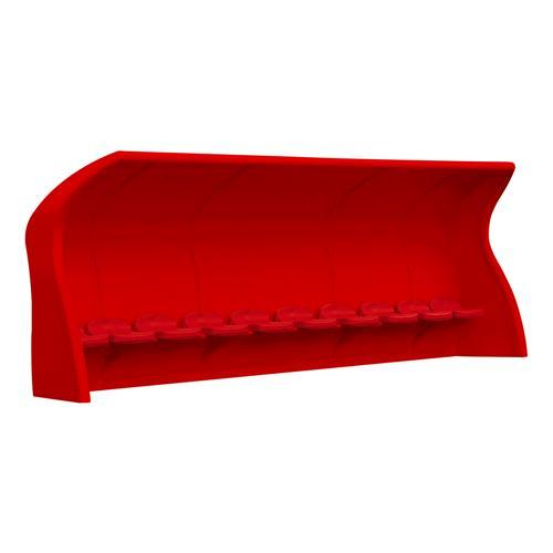 ABRI DE TOUCHE MONOBLOC ROUGE - ASSISE INDIVIDUELLE