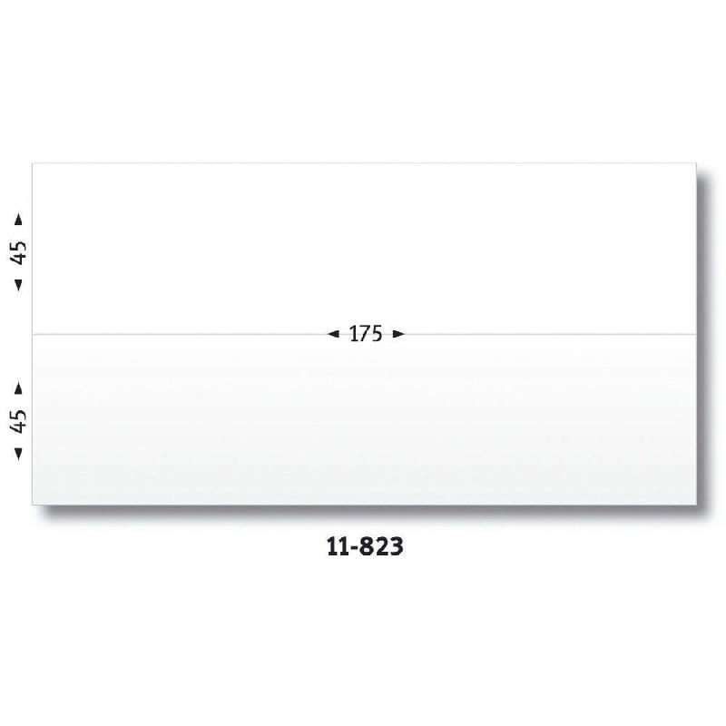 AVERY 11823 ETIQUETTES ADHÉSIVES BLANCHES POUR AFFRANCHISSEMENT 175 X (2X45) MM - BOÎTE DE 1000