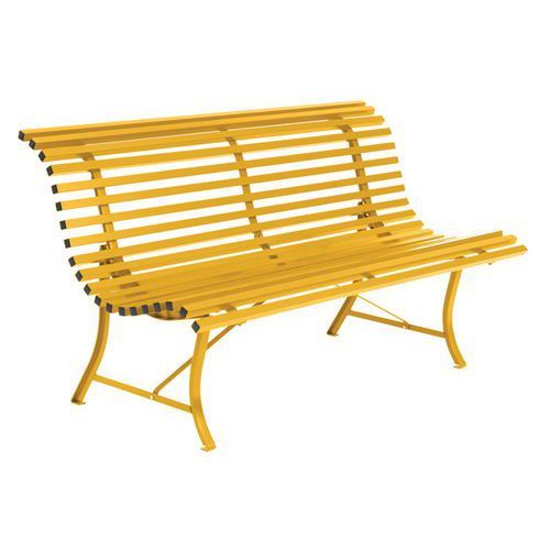 BANC LOUISIANE 150 CM MIEL - FERMOB