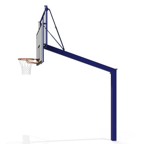 PANIER DE BASKET BALL EXTÉRIEUR HOUSTON - GES - RÉGLABLE, EN ACIER GALVA ET PLASTIFIÉ PEINT, SUR PLATINE
