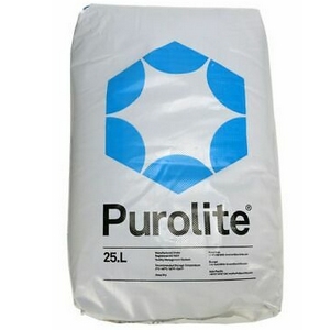 C100-e - sel adoucisseur - sac de résine pour adoucisseur d'eau - purolite - 25 litres_0