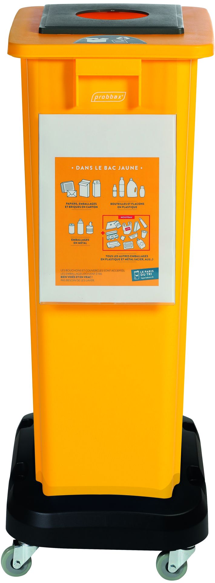 Collecteurs de déchets - Poubelle tri sélectif modulable Mix & Match intérieur - Bacs de 40, 60 ou 80L - 7 coloris_0