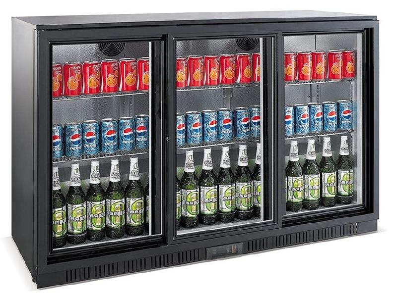 COMBISTEEL - Arrière bar réfrigérée - noir acier 7422242946985_0