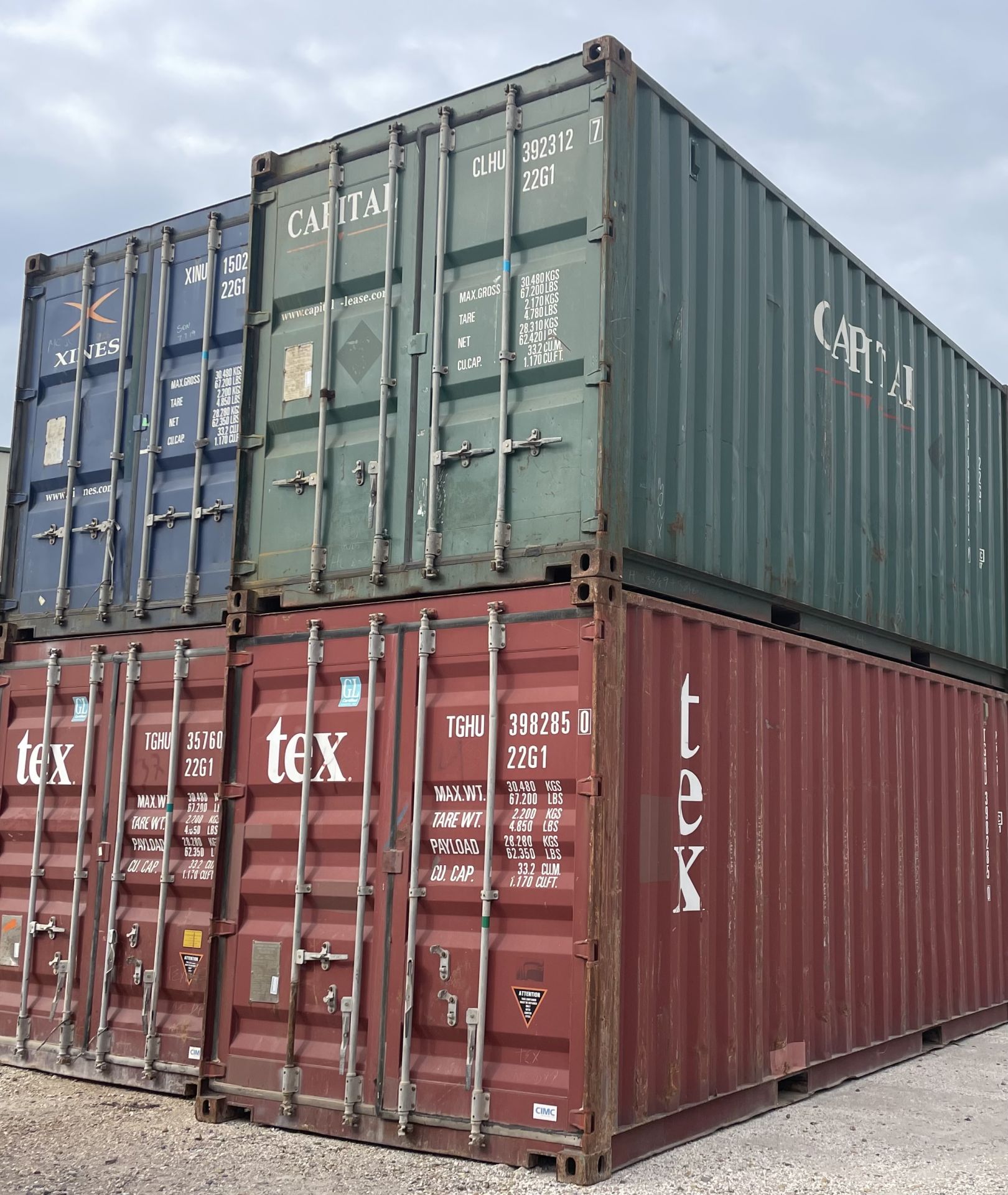Conteneur maritime 20 pieds (6m) - neuf ou d'occasion - étanche ou non étanche - livraison avec déchargement_0