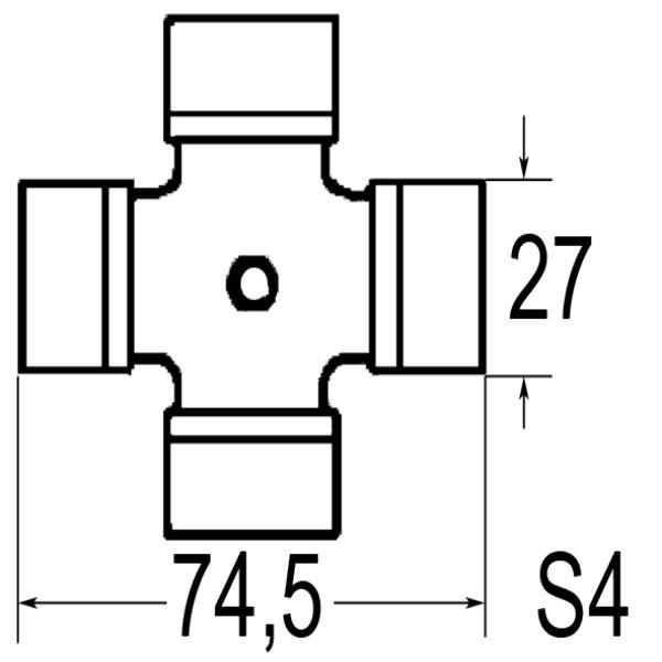 CROISILLON 27X74,5 SFT4120E 50H BYPY