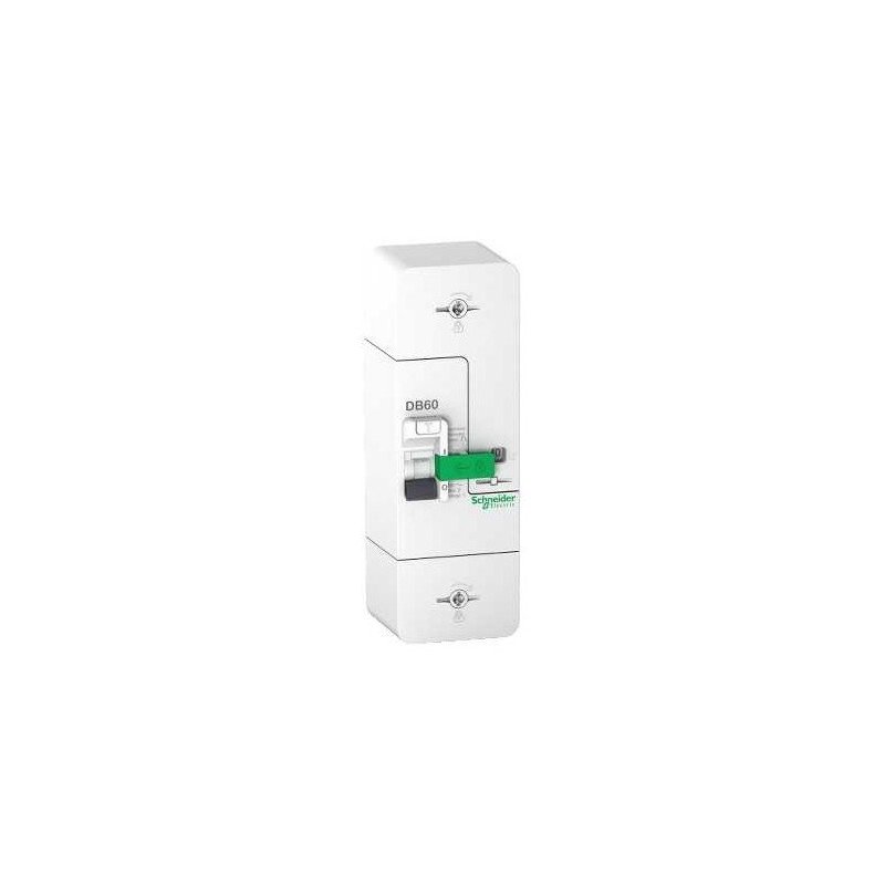 DISJONCTEUR DE BRANCHEMENT RESI9 DB60 1P+N 500MA 15 / 30 / 45A - SCHNEIDER ELECTRIC - R9FT645