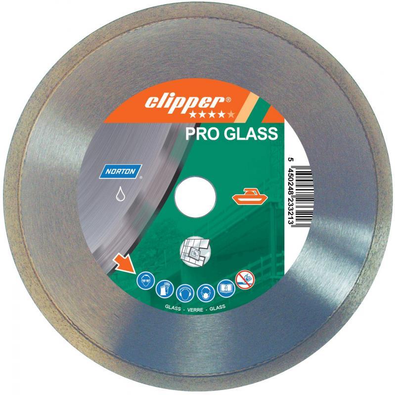 Disque diamant matériaux vitrifiés, verre PRO CERAMIC GLASS - Ø 230 mm - NORTON CLIPPER - 70184630187_0