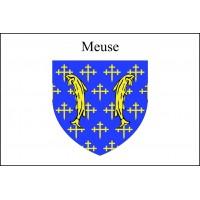 DRAPEAU MEUSE : DIMENSIONS - 50 X 75 CM