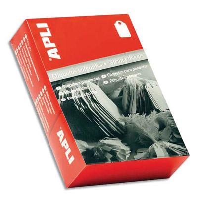 ETIQUETTE - A FIL BLANC - SPECIALE BIJOUTERIE  - FORMAT 18 X 29 MM - BOÎTE DE 1000 ETIQUETTES