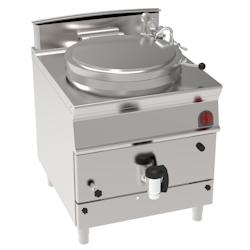 EURAST - Marmite à gaz 150 litres de chauffage indirect - 800x900x900 mm - 21 Kw - 48570313 - inox 48570313_0