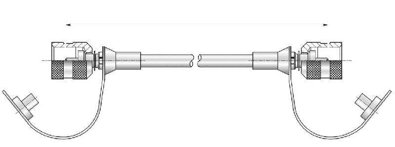 Flexible capillaire HP avec 2 prises de pression_0