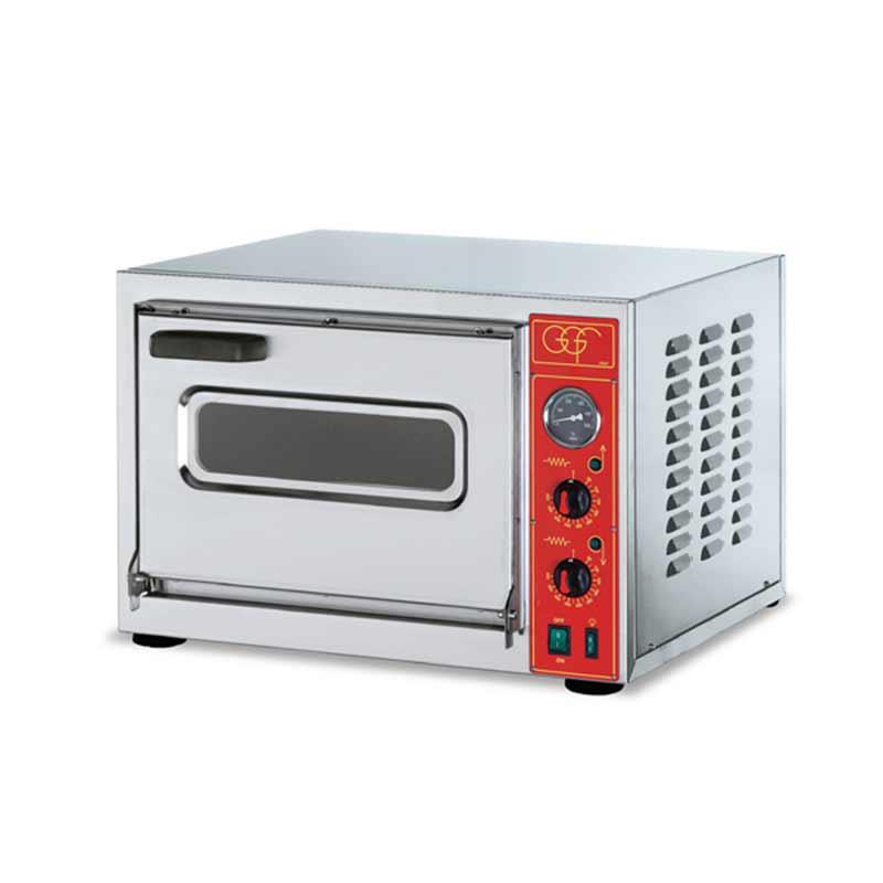 Four à pizza électrique porte vitrée - 1 pizza Ø 40 cm - 1 chambre | Ggf - MICROH22_0