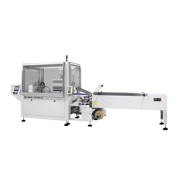 FW750S-LR – Conditionneuse flow pack avec soudure intermittent et bobine film basse - 40 produits/minute_0