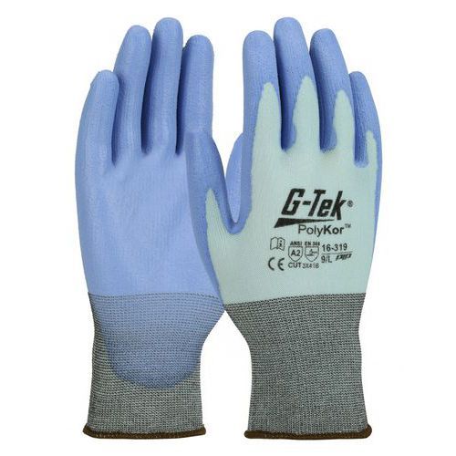 GANTS ANTICOUPURE ANTI-COUPURE CLASSE B ENDUCTION POLYURÉTHANE - 10