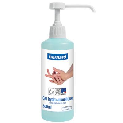 Gel hydroalcoolique mains Bernard 500 ml_0