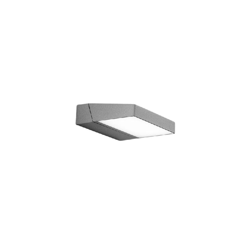 Giro - Applique Murale Led 14W 3000K, Orientable À 340, 1120 Lm, Ip54, 15X5X16 Cm, Gris Clair - Perenz - gris 8023559548030_0