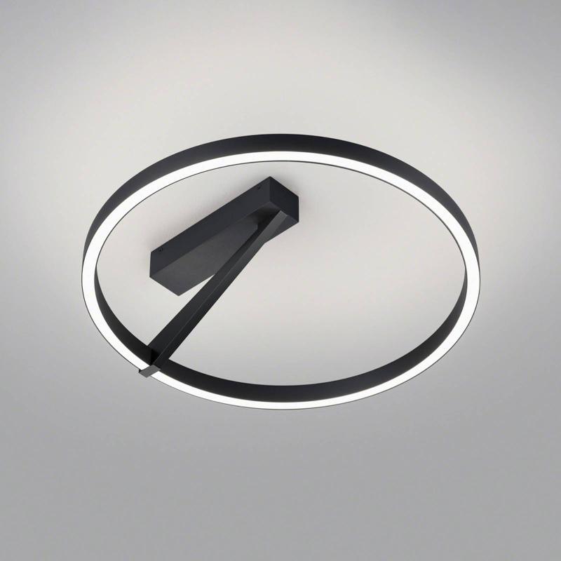 HELESTRA ELARA PLAFONNIER LED UP/DOWN DIM NOIR