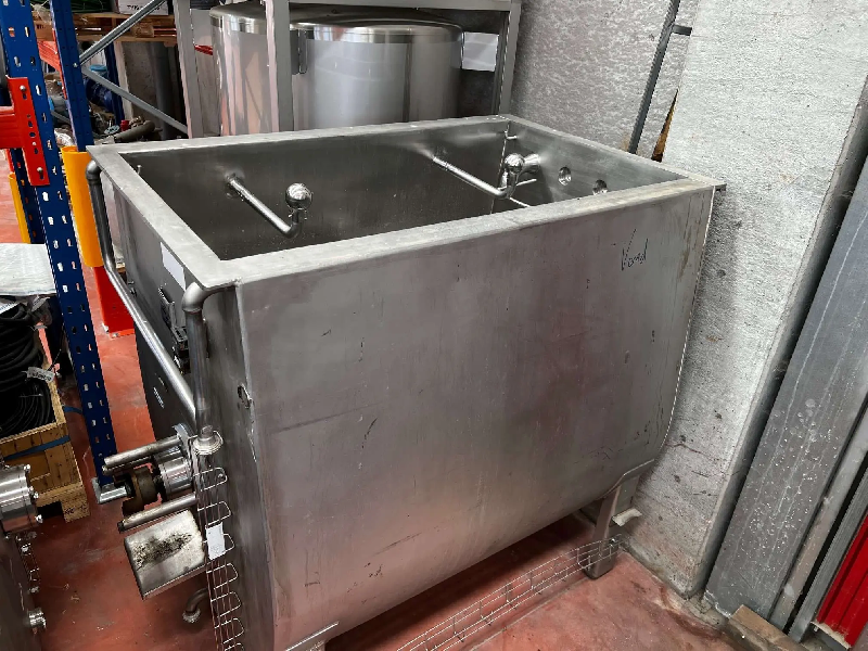 Mélangeur à bande en acier inoxydable westerhoff metalltechnik 1200 litres d'occasion - référence                        :                         c7545_0