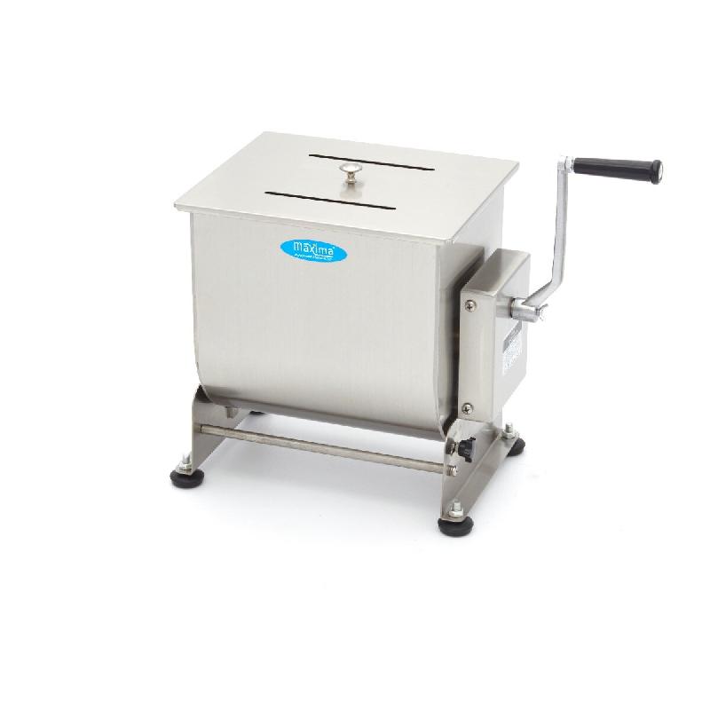 Maxima Mélangeur á viande - 20 L - 16 kg viande - bol basculant - manuel – 45 × 30 × 42 cm - AKS-09368011_0
