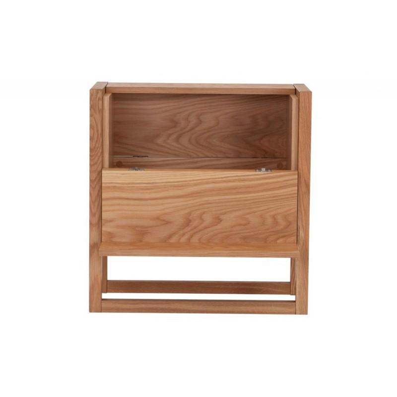 Mini Bar Design Newest 60cm en Chêne - Paris Prix - Créateur Woodman - Fabriqué en Europe_0