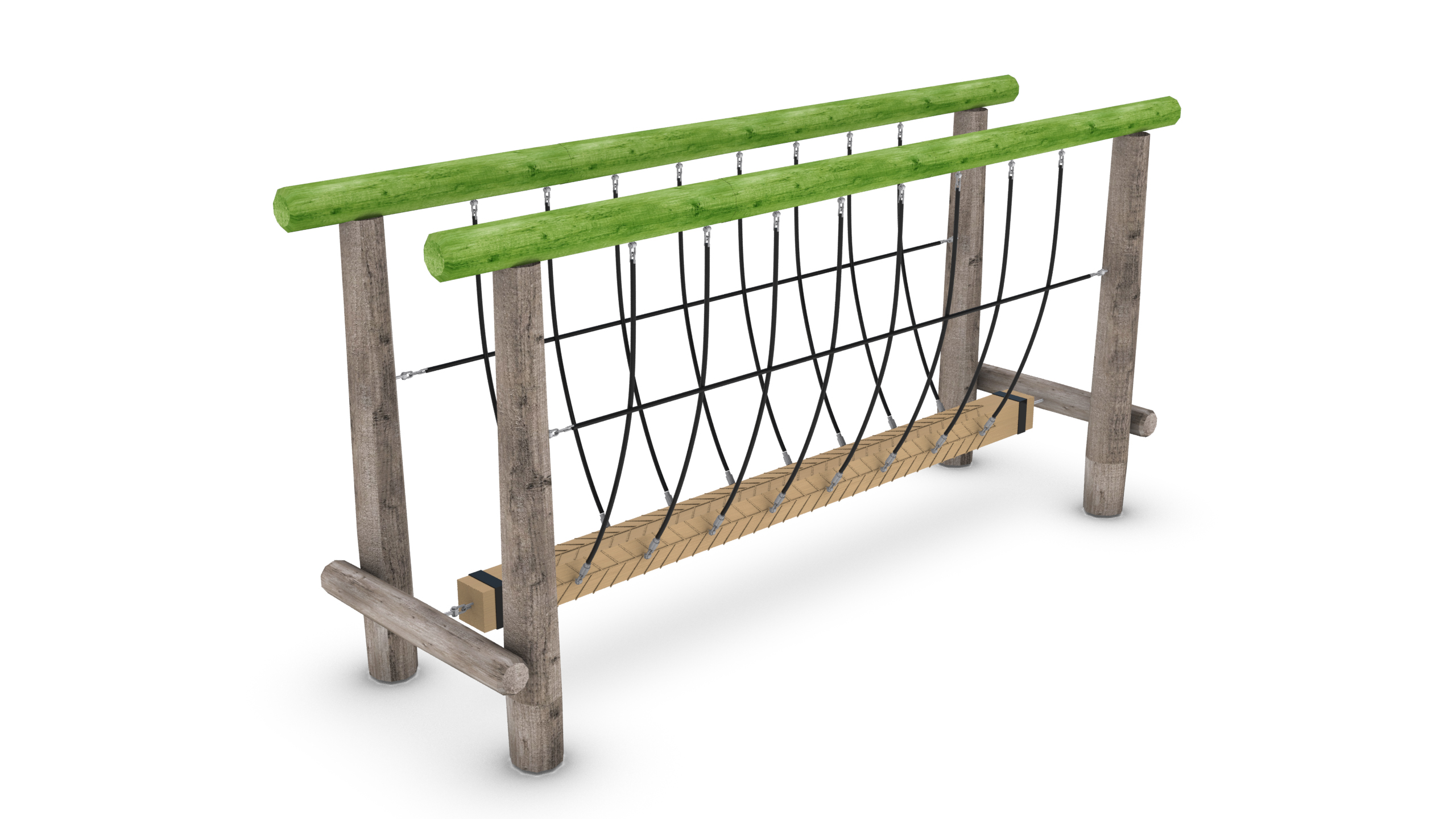 Parcours sportif pour enfants Balancia - réf 8066357 - Hags - montage 8 heures - dimensions 3200x100x1700 mm_0