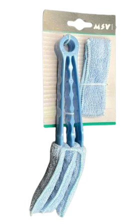 Pince a store nettoie lames venitiennes microfibres + set de rechange_0