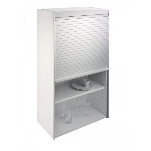 VOLET ROULANT C BOX - FINITION ALUMINIUM - POUR PLACARD DE CUISINE - 900X1000 REHAU