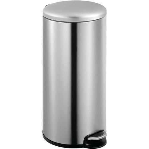 POUBELLE À PÉDALE MAGGEY 30L INOX MAT - EKO
