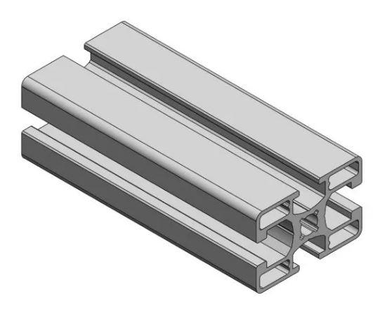 Profilé aluminium 45×30 - Moment d'inertie Ix 8.1 Cm4/Iy 4 Cm4 - Barre de 6m ou lot de 12_0