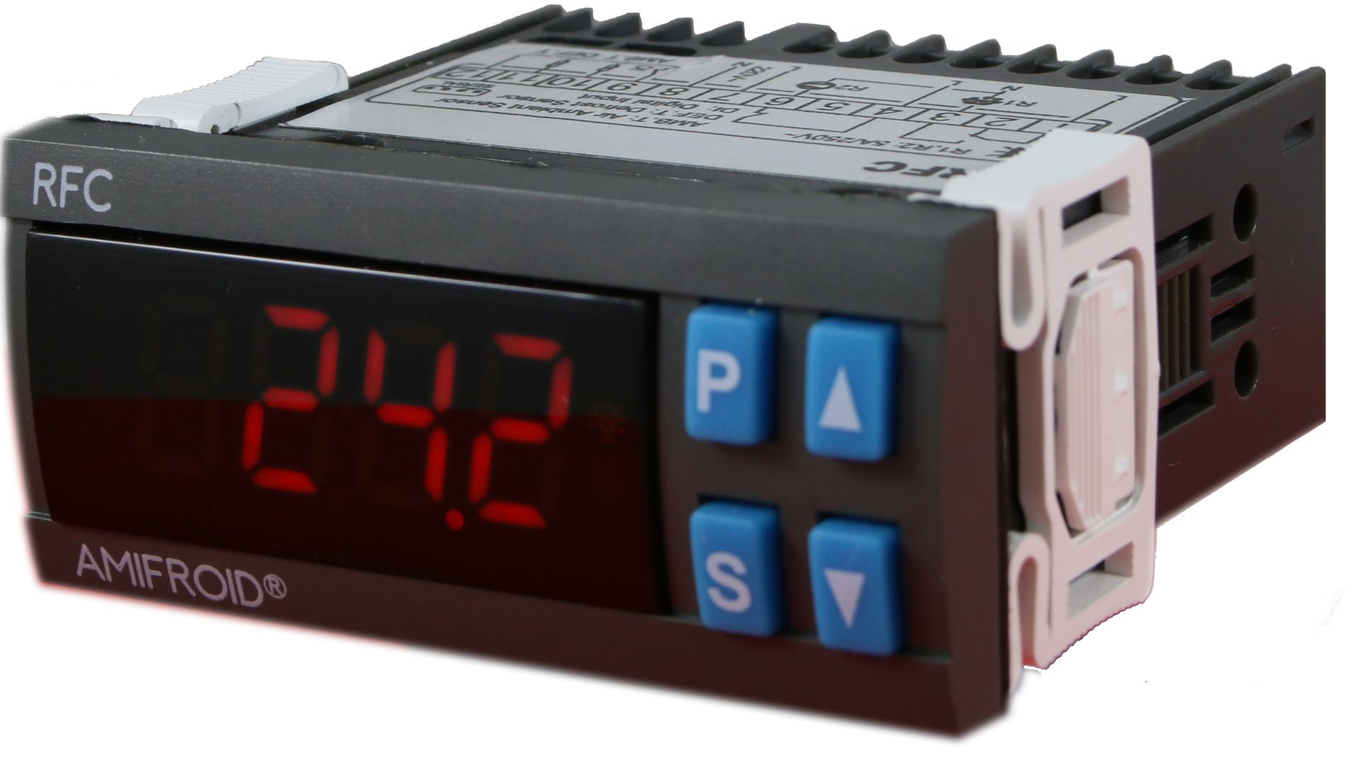 Régulateur froid/chaud encastrable - RFC - Dégivrage automatique et manuel - Alimentation 230V_0