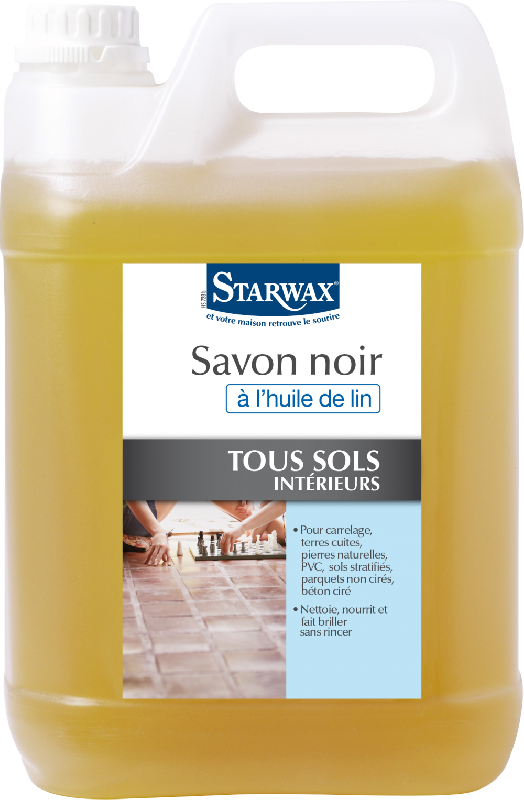 Savon noir à l'huile de lin STARWAX 5 l_0