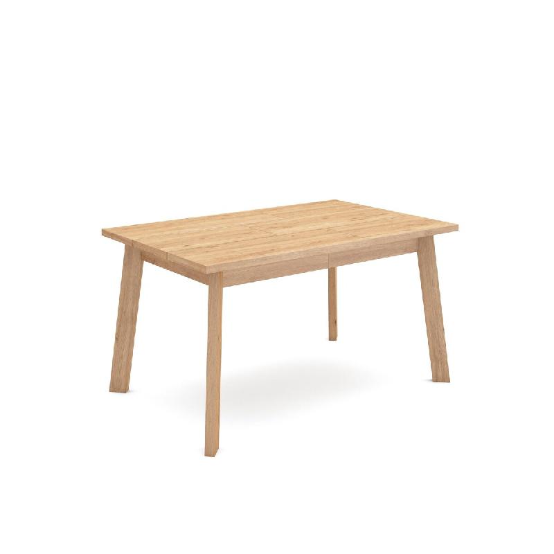 SKRAUT HOME Table à manger, 140, Pour 6 personnes, Pieds en bois, Chêne - beige Bois manufacturé 398_10_0