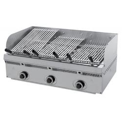 SOFRACA Grill à gaz, surface de cuisson : 810 x 490 mm - grilles inclinables - 3701188024563_0