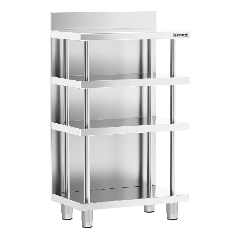Table de travail de bar inox - 600 x 600 mm_0