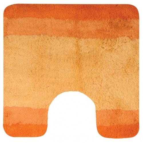 TAPIS DE WC - MICROFIBRE - ANTIDÉRAPANT - BALANCE - 55X55CM - ORANGE SPIRELLA