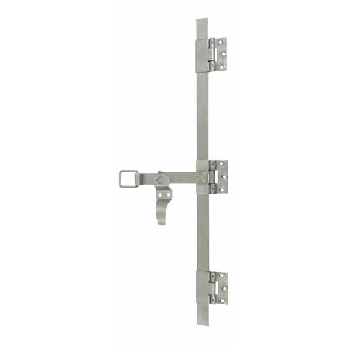 TRINGLE ESPAGNOLETTE PLATE EN INOX 316L B - LONGUEUR 2500 MM - POIGNÉE 1350 MM TORBEL