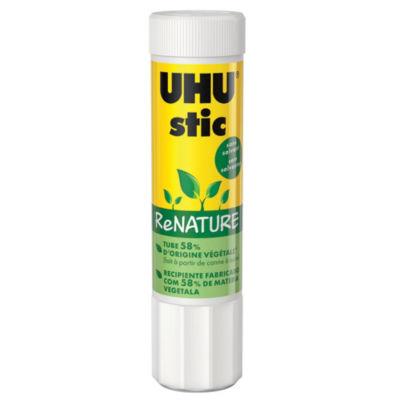 Tube de colle Stic blanc 40 g ReNATURE UHU_0