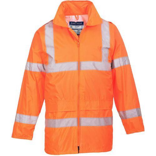VESTE DE PLUIE HAUTE-VISIBILITÉ IMPERMÉABLE H440 ORANGE XL - PORTWEST