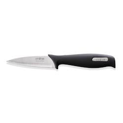 Lot de 12 Couteaux d'office en Acier Inoxydable L 190 mm - Was Germany - noir inox 4044925124706_0
